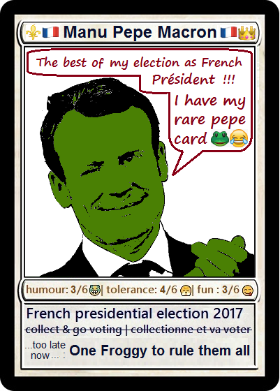 Manu Pepe Macron
